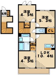 コムフル宮前平の物件間取画像